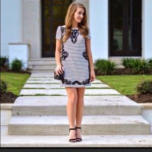 Anthropologie Postmark Striped Dress